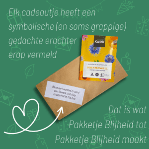 Symbolische gedachte achter elk cadeautje