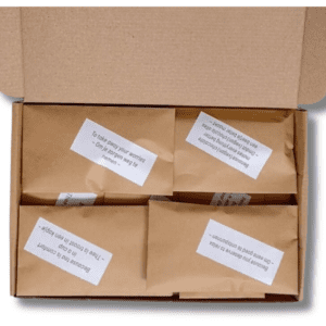 Apart ingepakte cadeautjes